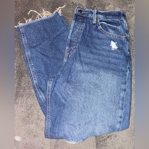 Baggy Denim ripped jeans